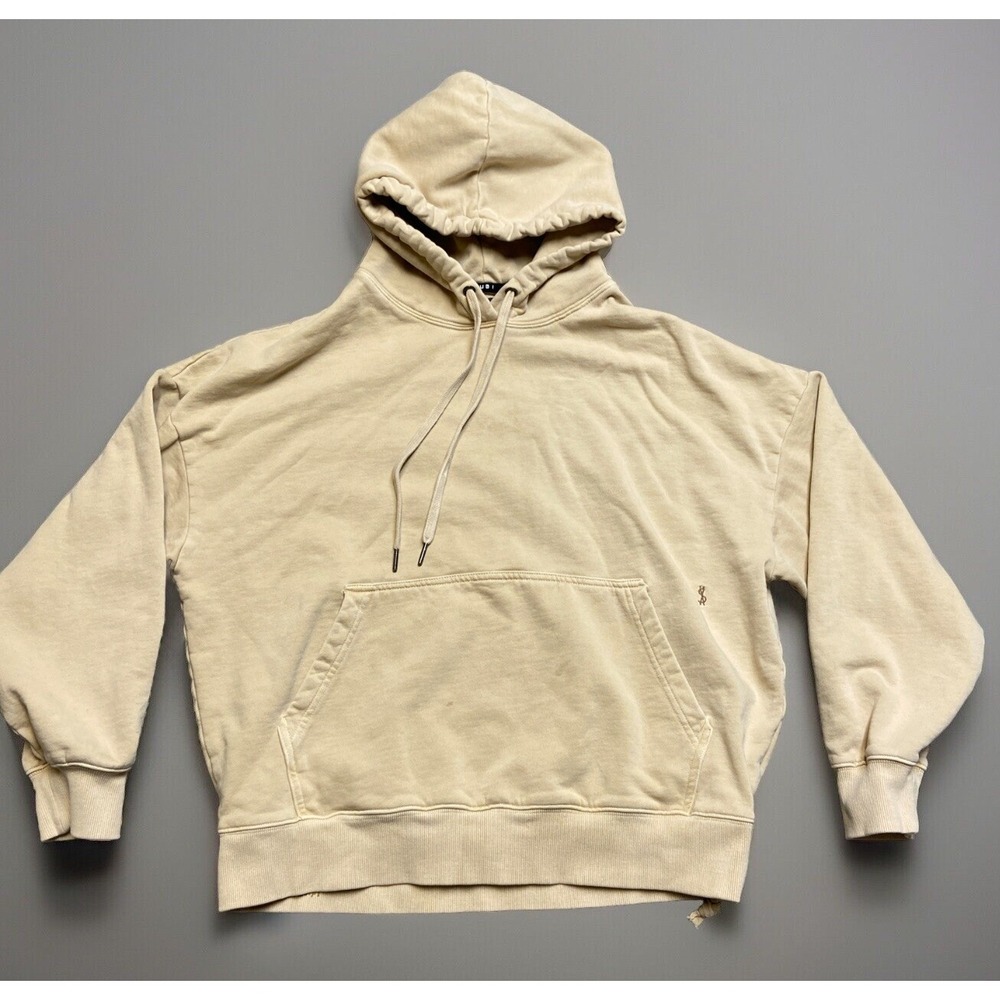 KSUBI Hoodie Mens Size Small Biggie 4x4 Pullover Sweatshirt‎ Tan